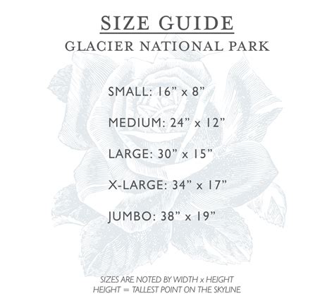 Glacier | National Park Sign – Hickory Rose