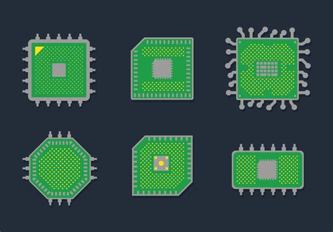 Microchip Vector 119420 Vector Art at Vecteezy