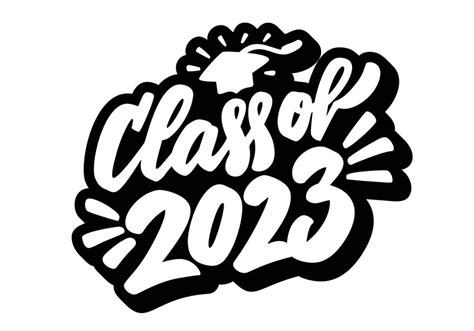 Class of 2023 Graduation Png Clipart Digital Download PNG Transparent - Etsy