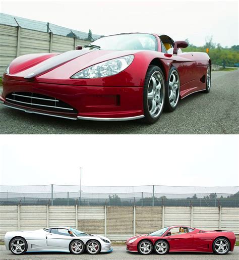 Covini 6SW / C6W is a Six-Wheeled Supercar You Probably Never Knew Existed - TechEBlog