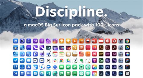 Get this amazing 100+ icon pack for your favorite Mac apps, optimized for macOS Big Sur