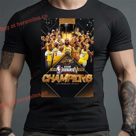 Los Angeles Lakers Nba 2023 In Season Tournament Champions Shirt ...