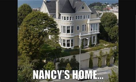 Nancy Pelosi’s Wall Around Her House- She Even Locks the Doors AUDIO 3. ...