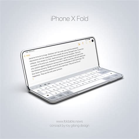 As Apple Files Folding Display Patent, A Designer Imagine What A ...