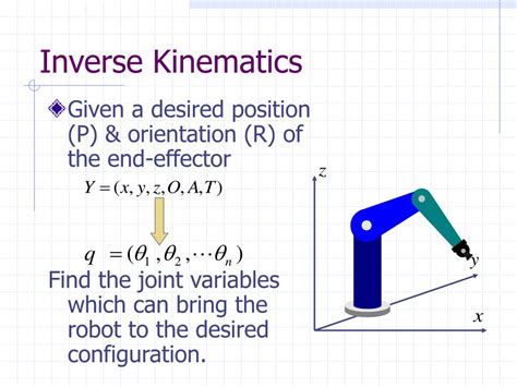 PPT - Inverse Kinematics PowerPoint Presentation, free download - ID:6745454