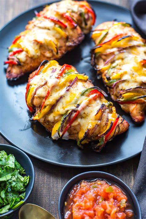 Grilled Hasselback Fajita Stuffed Chicken | The Girl on Bloor | Recipe ...