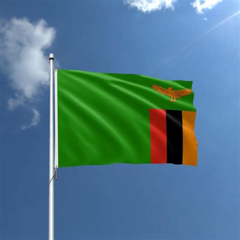 Zambia Nylon Outdoor Flag – Action Flag