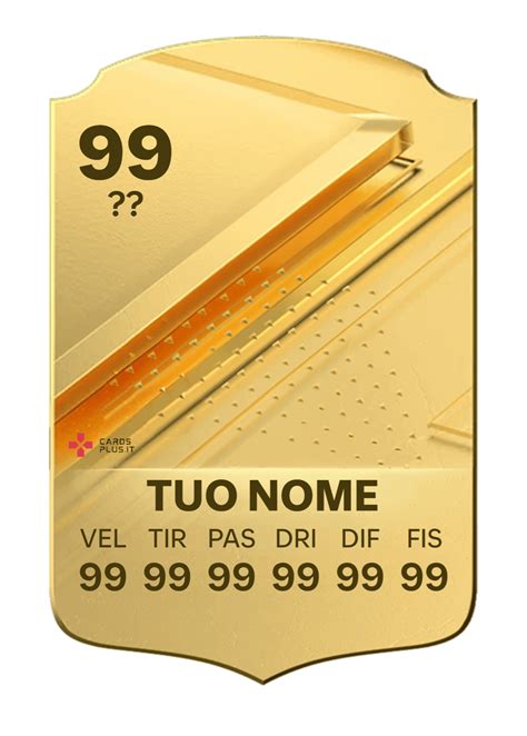 EA FC 24 Ultimate Team card design Oro (gold), stampa gigante ...