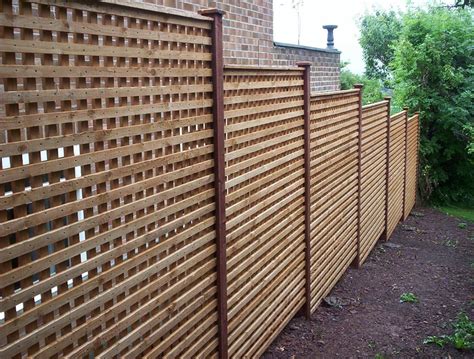 T Type Timber Trellis Panels 150 X 150 Squares (6 X 6 ...