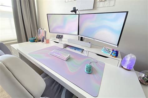 Aesthetic Gaming Setup Wallpaper