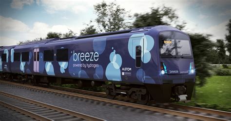 Designs unveiled for new hydrogen-powered trains in the UK