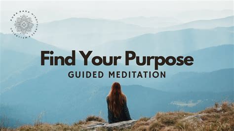 Finding Life's Purpose & Passion, Guided Meditation - YouTube