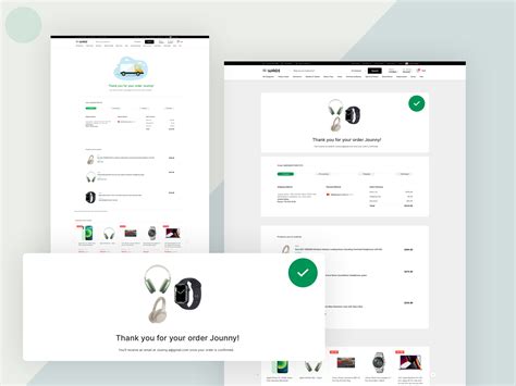 eCommerce Thank You Page by Next Mockup on Dribbble