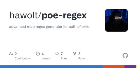 GitHub - hawolt/poe-regex: advanced map regex generator for path of exile