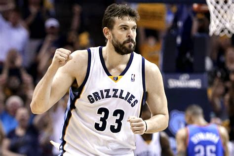 Marc Gasol volvió a ser líder encestador e Ibaka apoyó victoria de Thunder