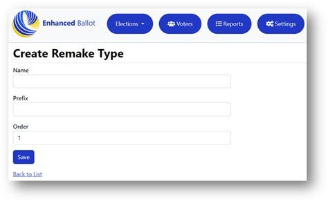 Settings – Remakes : Enhanced Voting Support