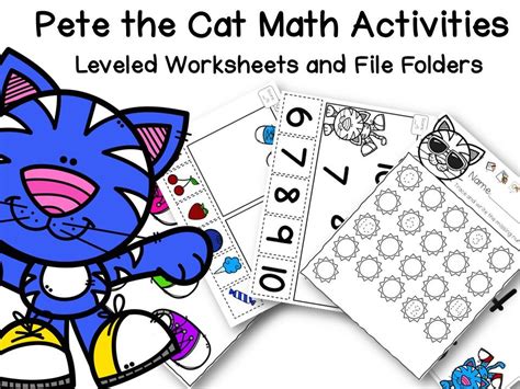 Pete the Cat Math Activities | Pete the cat, Math activities, Math activities preschool