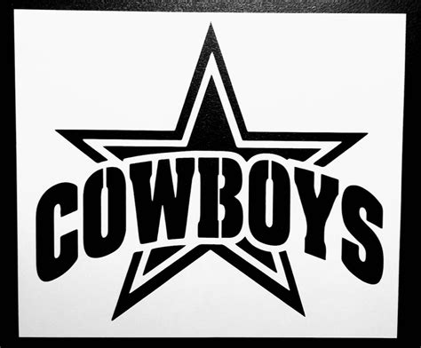 Dallas Cowboys Stencil 10x12 | Etsy