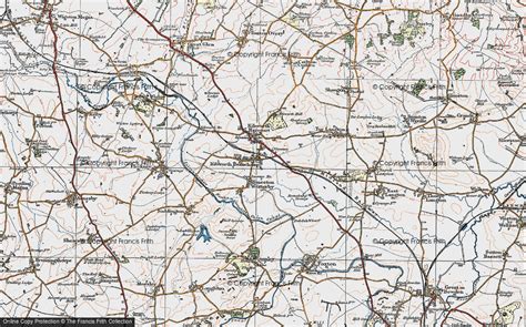 Historic Ordnance Survey Map of Kibworth Beauchamp, 1920