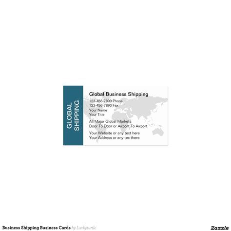 Business Shipping Business Cards | Zazzle