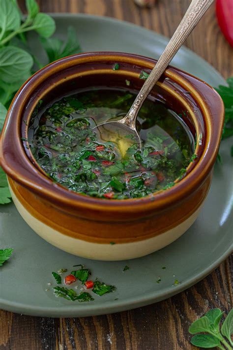 Argentinian Chimichurri Sauce Recipe - Olivia's Cuisine