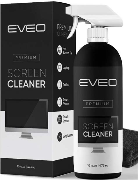 Screen Cleaner Spray (16oz) - Large Screen Cleaner Bottle - TV Screen Cleaner, Computer Screen ...