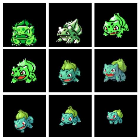 Bulbasaur Sprite Sheet