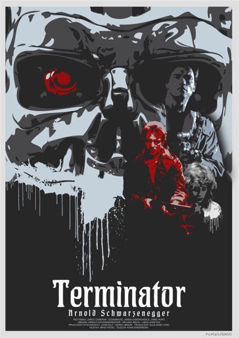 TERMINATOR - movie poster by P-Lukaszewski on DeviantArt in 2022 ...