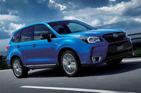 Subaru launches STI-tuned Forester tS in Japan | Mitsubishi Lancer ...