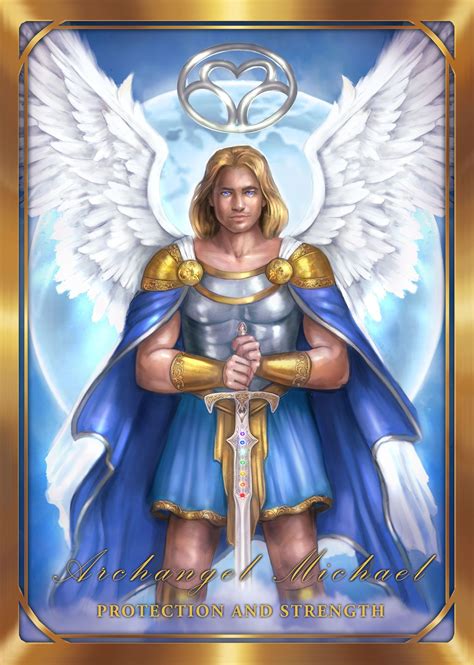 Image of Archangel Michael the angel of PROTECTION AND STRENGTH