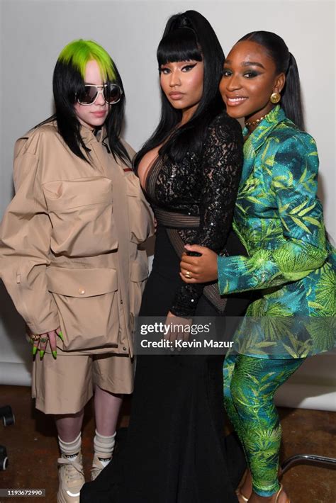 Billie Eilish, Nicki Minaj and Normani attend Billboard Women In... News Photo - Getty Images