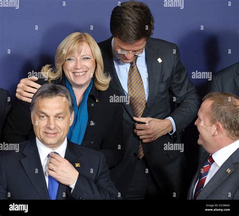 Dec. 16, 2010 - Brussels, BXL, Belgium - Dutch prime Minister Mark ...