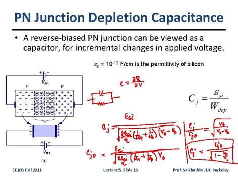 Lecture 5 OUTLINE PN Junction Diodes IV Capacitance