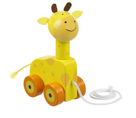 Orange Tree Toys Giraffe Pull Along