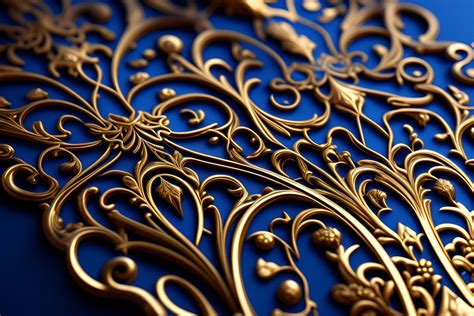 rough-raven920: filigree design wallpaper, gold with black background ...