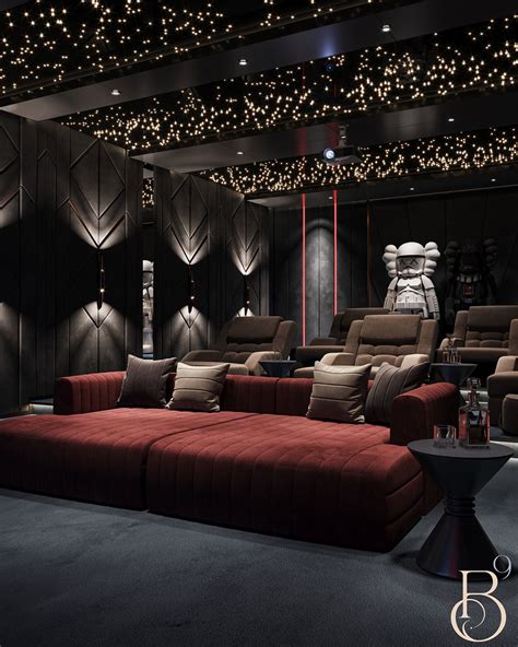 LUXURIOUS CINEMA ROOM DESIGN FROM BASE9 STUDIO! on Behance | Home ...