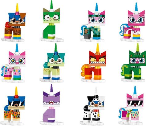 Lego Unikitty Series 1 Complete Collection 12 LEGO Minifigures 41775 – Display Frames for Lego ...