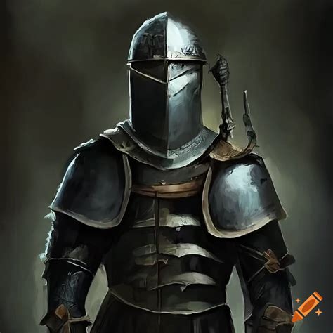 Dark Souls Black Knight Concept Art