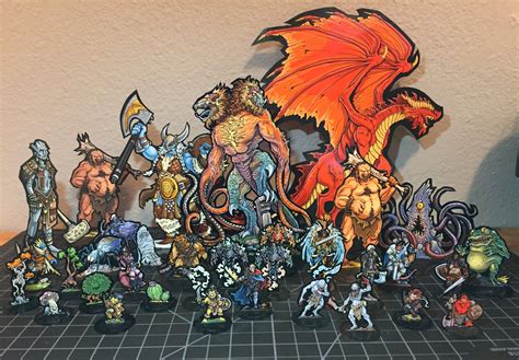 Dungeons And Dragons Paper Miniatures