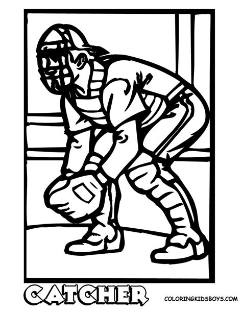 Free Printable Softball Coloring Pages - Coloring Home