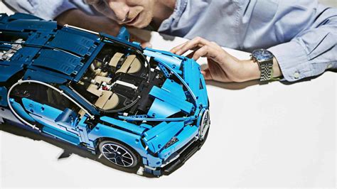 Lego Technic Bugatti Chiron revealed with 3,599 pieces, including movable engine parts