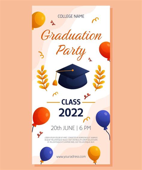 Graduation Banner Template Vector Art, Icons, and Graphics for Free ...