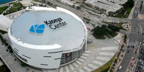 Heat arena, formerly FTX, now named Kaseya Center | Smirfitts Speech