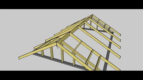 Prentresultaat vir gable brickwork and truss positions | Gable roof ...