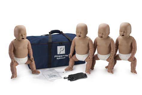 PRESTAN® Infant CPR Manikins (4 Pack) | CPR Savers & First Aid Supply