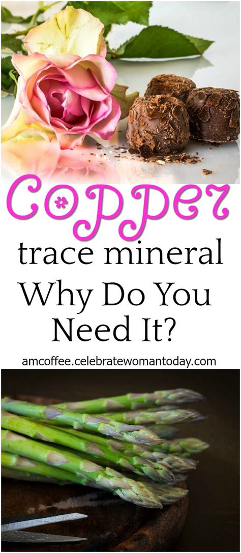 Copper is one of my favorite trace minerals important for health. This ...