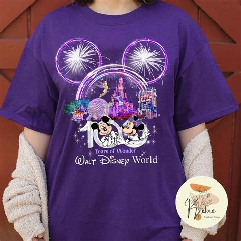 Disney 100 Years Of Wonder Shirt, 100th Disney Anniversary S - Inspire Uplift