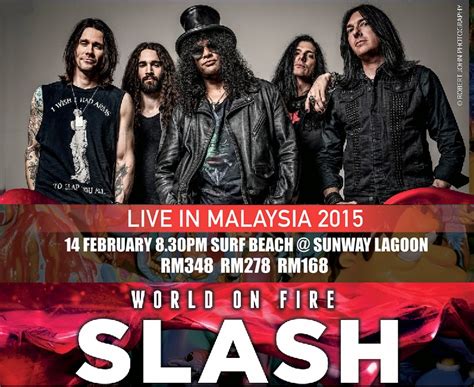 Slash Live Concert in Malaysia - Travel Food Lifestyle Blog