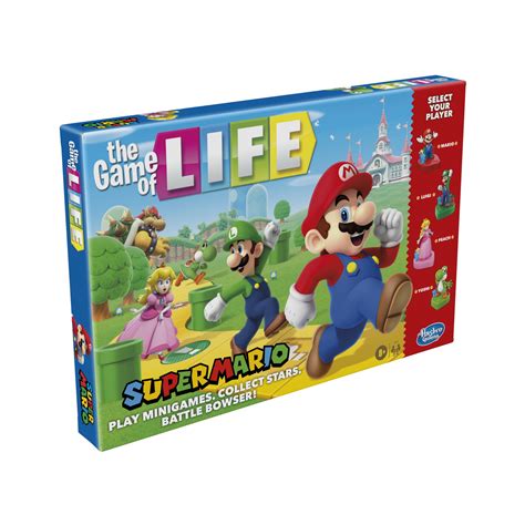 The Game of Life: Super Mario Edition Board Game for Kids Ages 8 and Up - Walmart.com - Walmart.com