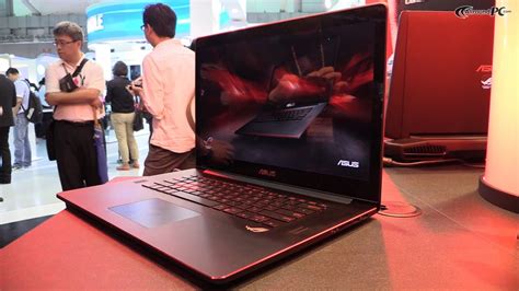 computex 2014: ASUS ROG GX500 Gaming Notebook with 4K Display - YouTube